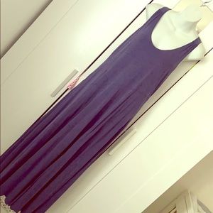 Anthropology Maeve Periwinkle Maxi Dress